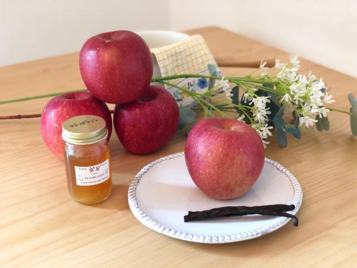 ハチミツレシピ『りんごのコンポート』