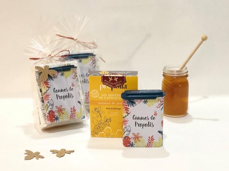 <店舗限定>プロポリスソフトキャンディ”ハチミツ&ユーカリ”販売中