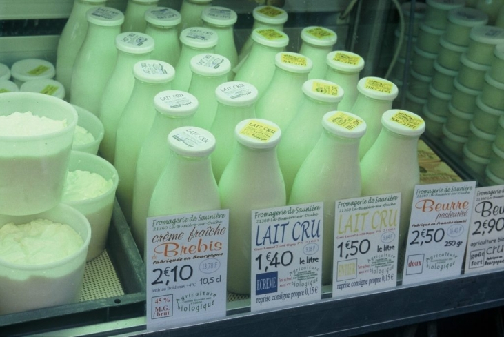 フランスの牛乳「Lait 」のこと