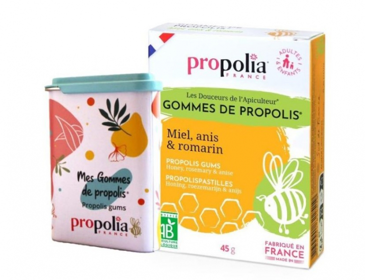 冬到来！喉の痛みに「プロポリス ハードグミ（ソフトキャンディー）」 Propolia プロポリア（フランス製）