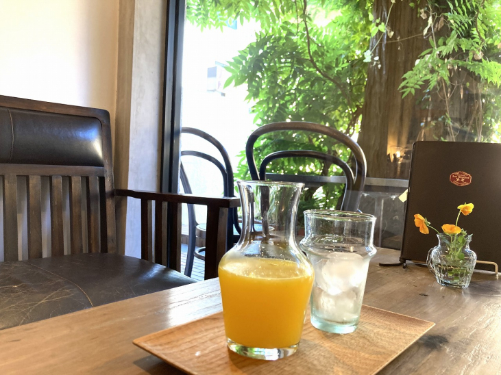 "Jus d’orange pressée 搾りたてオレンジジュース " 今年もスタート致しました!