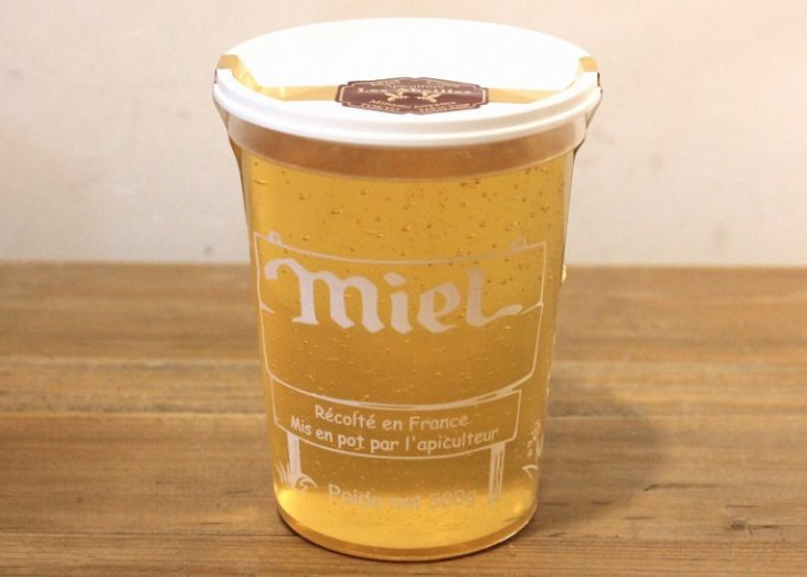 お得なミエルカップ、ハチミツ量り売り