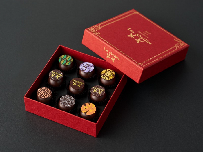＊準備中＊【化粧箱】レザベイユ・ショコラ -ヌフ　9個入　※冬季限定・限定数商品