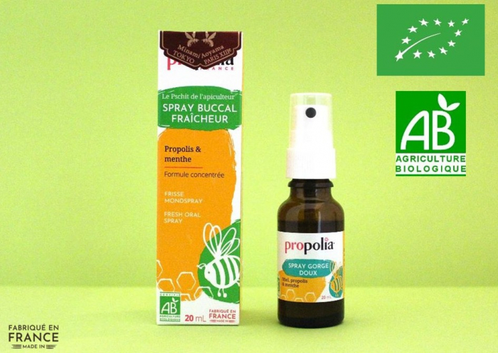 【BIO】プロポリス 口腔スプレー（ミント）20ml 　M.P.Bio 2021受賞　( Propolia プロポリア）