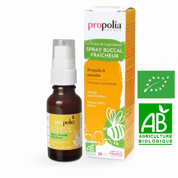【BIO】プロポリス 口腔スプレー(ミント)20ml  M.P.Bio 2021受賞 ( Propolia プロポリア)