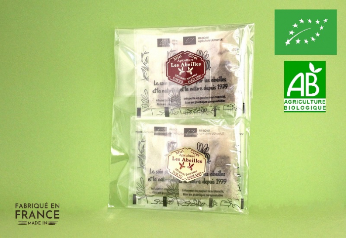 【BIO】プロポリス ハーブティー（食後 ・ 夜）お試しセット4パック ( 2種類 × 各2パック）( Propolia プロポリア）