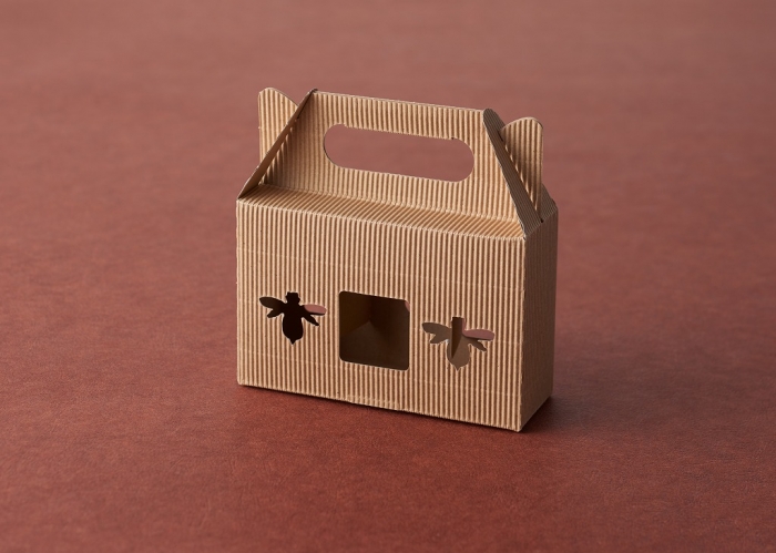 ハチミツ3本ギフト用 クラフト箱