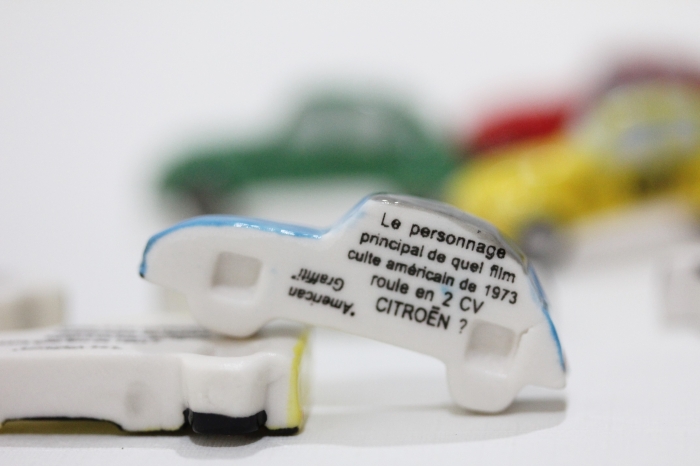 フェーヴ『映画に登場した2CV』（10ピース）PRIME社製