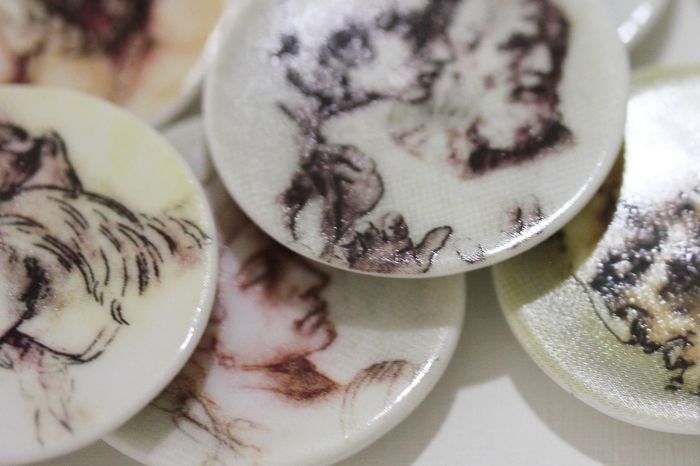 フェーヴ『ダビンチのお皿』（12ピース）PRIME社製