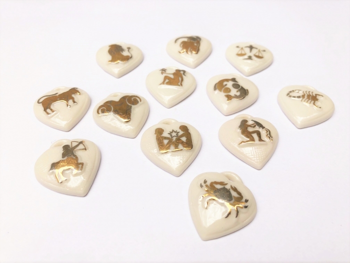 フェーヴ『星座のペンダント』（12ピース）PRIME社製