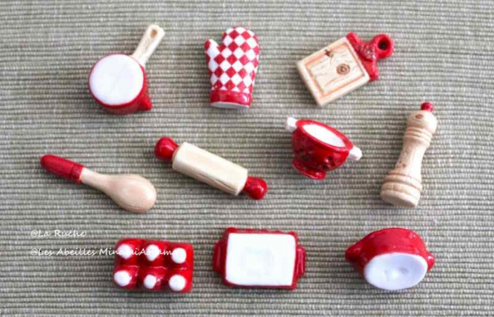 2026年新作＊フェーヴ『私の愛らしいキッチン道具』（10ピース）Alcara