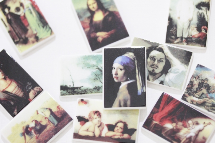 フェーヴ『巨匠たちの絵画』（12ピース）PRIME社製