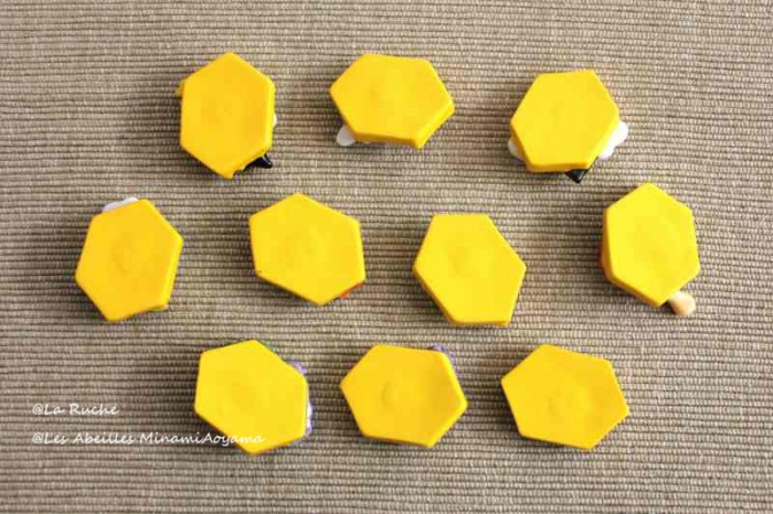 ＊2026年新作＊フェーヴ『巣箱、ハチミツ、みつばち』（10ピース）Alcara社製