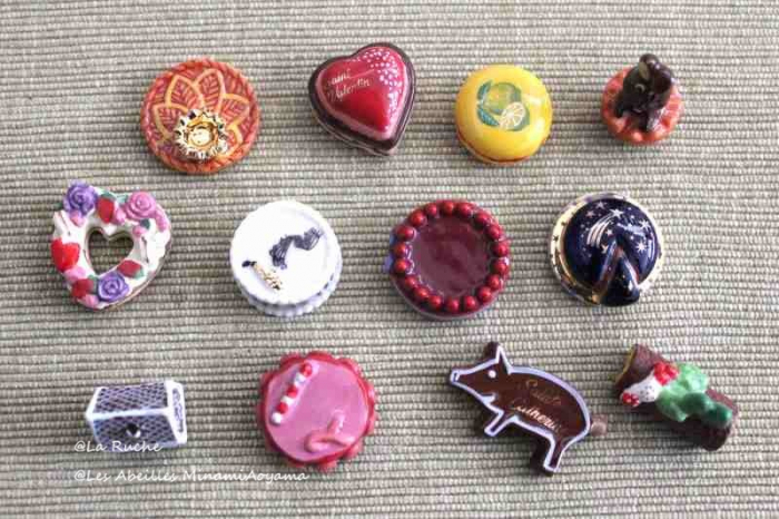 フェーヴ『フランスのお祝い菓子』(12ピース）PRIME社製