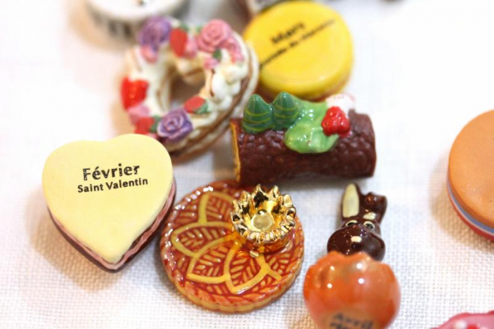 フェーヴ『フランスのお祝い菓子』(12ピース）PRIME社製