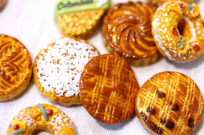 フェーヴ『ガレット・デ・ロワ』(10ピース）Alcara社製