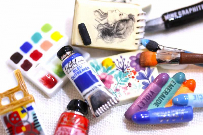 ＊2026年新作＊フェーヴ『画家のアトリエ』(12ピース）Alcara社製