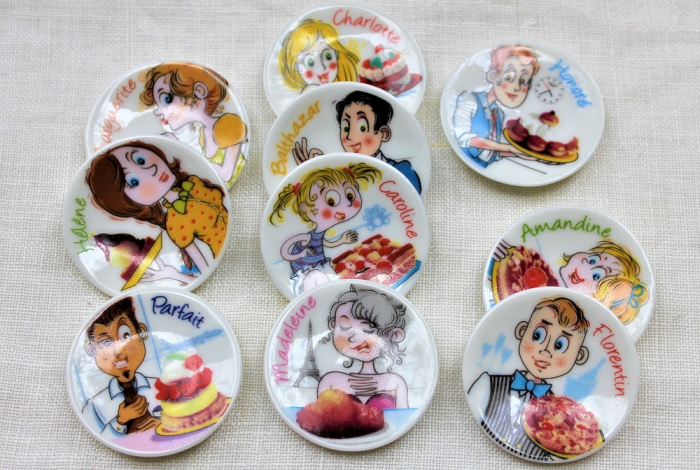 フェーヴ『美食家の名前』(10ピース)PRIME社製