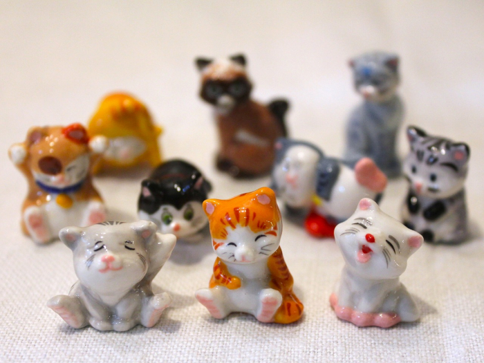 フェーヴ『いたずらな子猫』（10ピース）PRIME社製