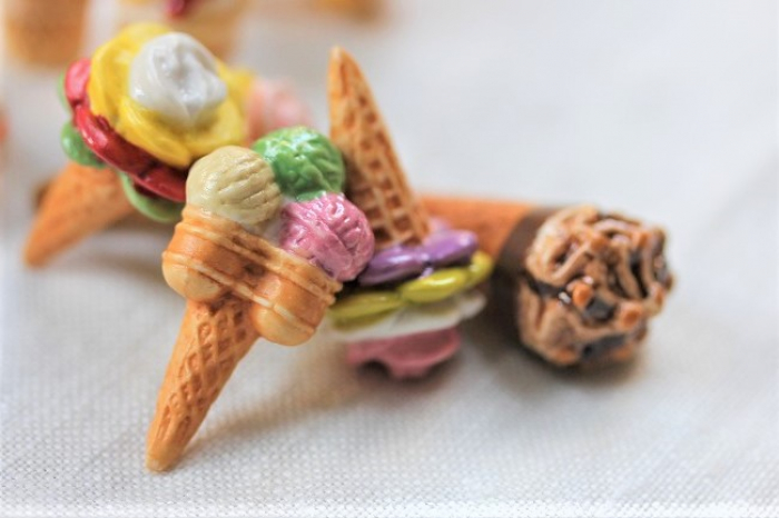 フェーヴ『フラワージェラート』（10ピース）PRIME社製