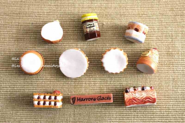 フェーヴ『熱い、熱い、マロン』（10ピース）Alcara社製