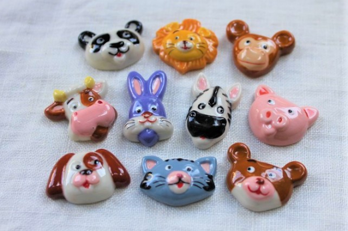 フェーヴ『動物たち』（10ピース）PRIME社製