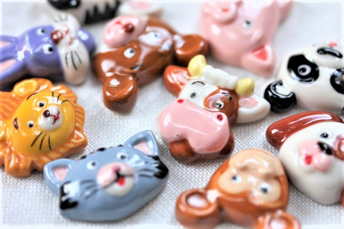 フェーヴ『動物たち』（10ピース）PRIME社製