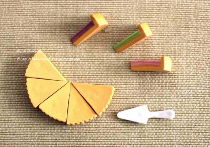 フェーヴ『みんなのタルト』（9ピース）Alcara社製