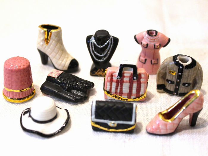 フェーヴ『オートクチュール コレクション』（10ピース）Alcara社製