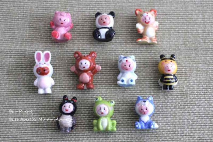 フェーヴ『着ぐるみベビー』（10ピース）PRIME社製