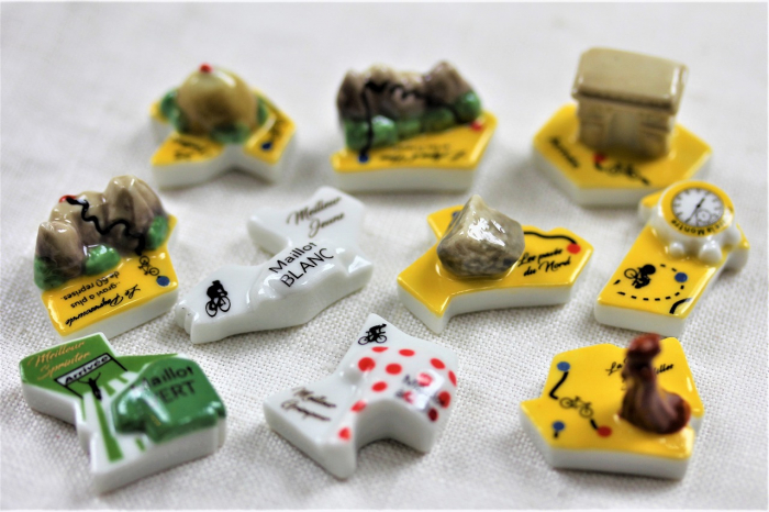 フェーヴ『ツール・ド・フランスMAP』(10ピース)PRIME社製