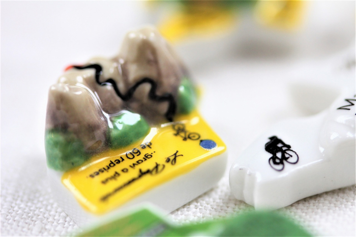 フェーヴ『ツール・ド・フランスMAP』（10ピース）PRIME社製