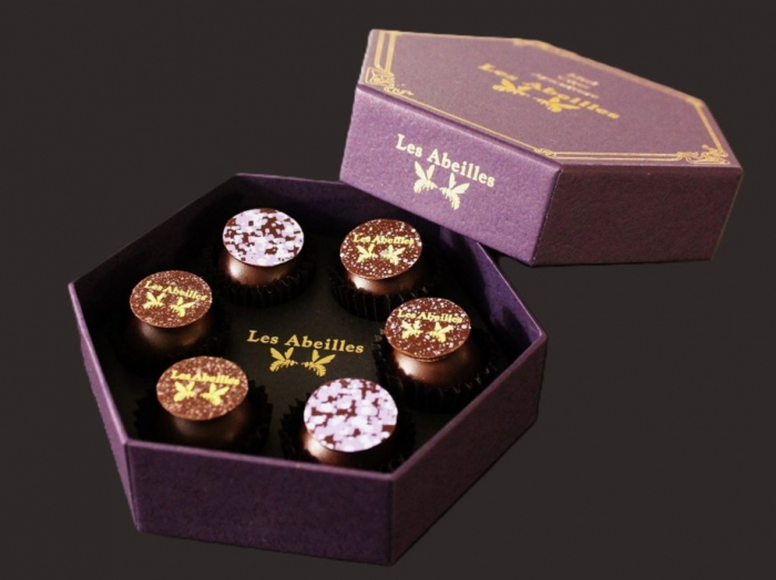 *完売*新商品【化粧箱】 レザベイユ・ショコラ -ラヴァンド 6個入 ※冬季限定・限定数商品